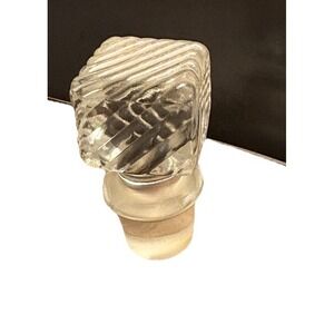 Decanter Stopper Beautiful vintage * Stopper Only* Fine Liquor  Decanter Stopper